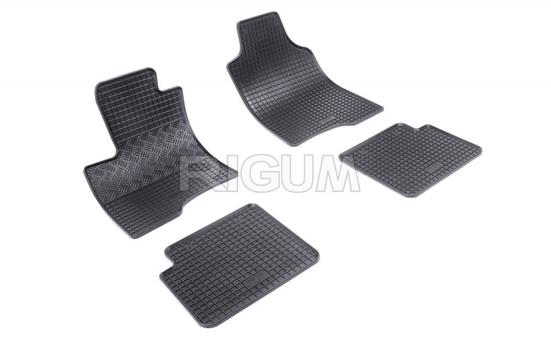Rubber mats suitable for FIAT Panda Hybrid 2020-