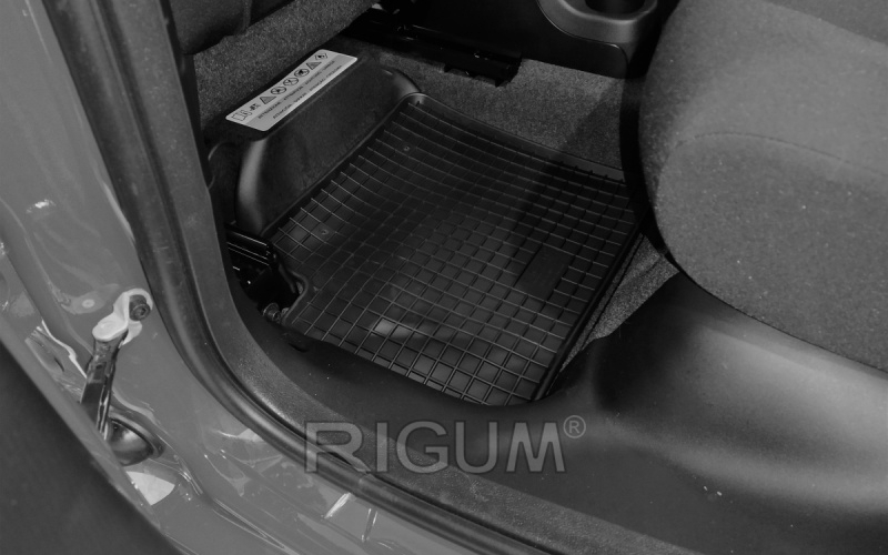 Резиновые коврики подходят для автомобилей FIAT Panda 2012-