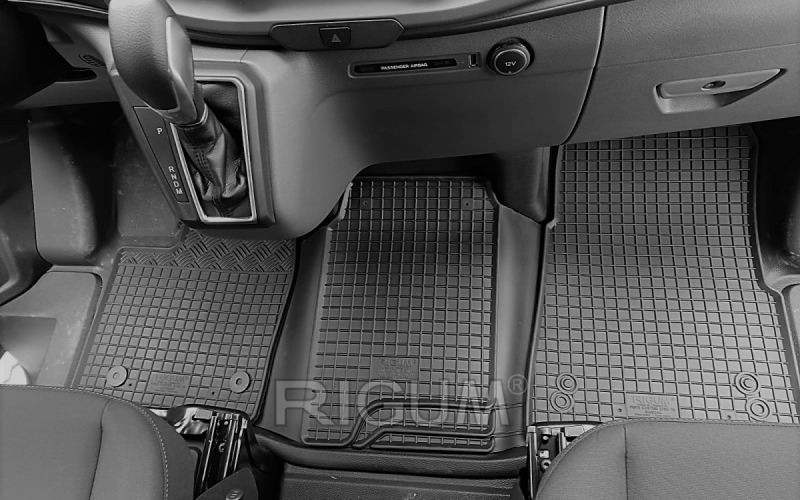 Rubber mats suitable for FORD Transit Custom 2020- Automat