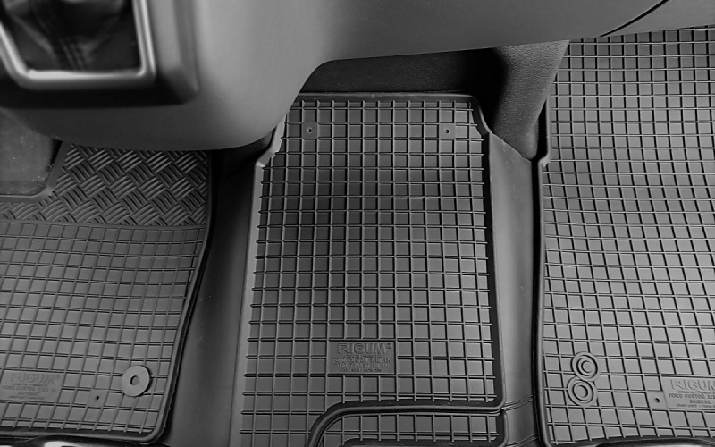 Rubber mats suitable for FORD Transit Custom 2020- Automat