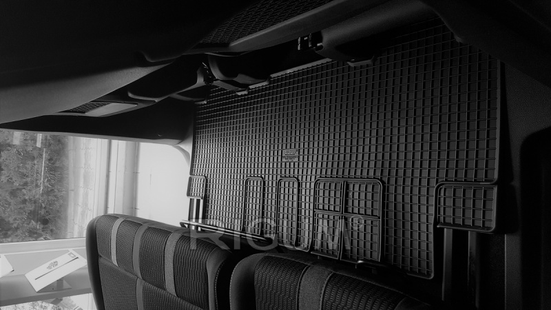Резиновые коврики подходят для автомобилей PEUGEOT Expert/Traveller 2-ОЙ РЯД 5m 2016-