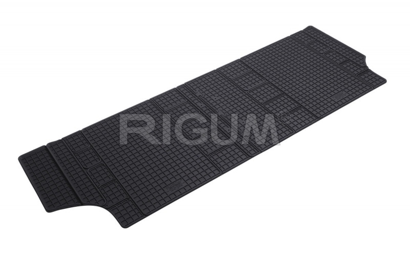 Rubber mats suitable for VW T6. 1 Multivan 2019- 3.řada