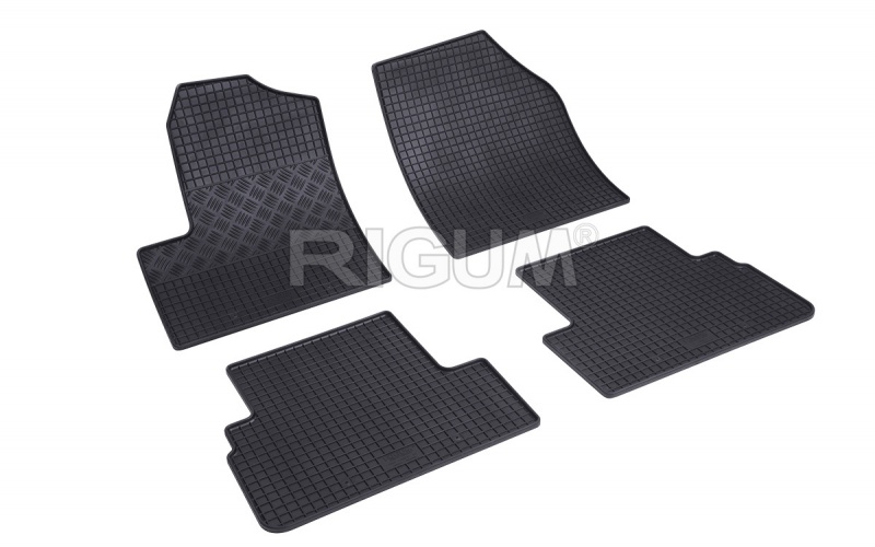 Rubber mats suitable for FORD Tourneo Connect 5m 2003-