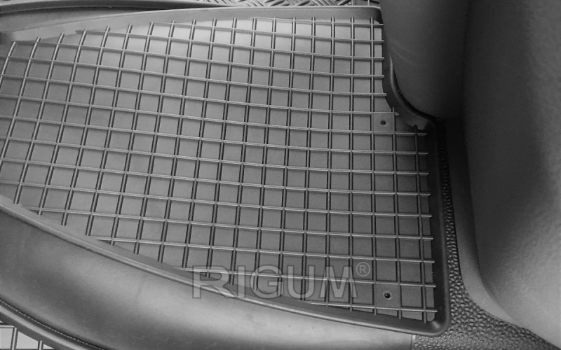 Gummimatten passend für VW T6. 1 Transporter/Caravelle/Multivan 2/3m 2019- 