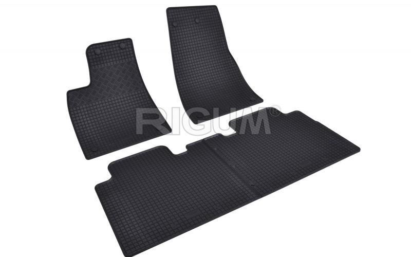 Rubber mats suitable for TESLA X 2015-