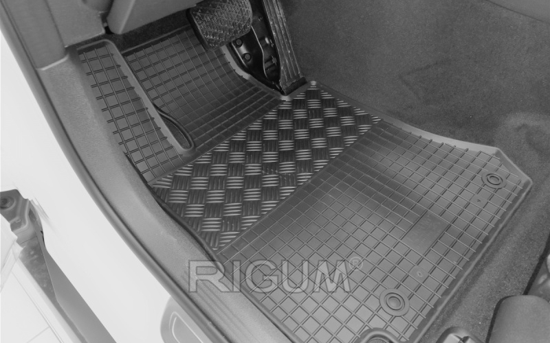 Rubber mats suitable for MERCEDES EQC 2019-