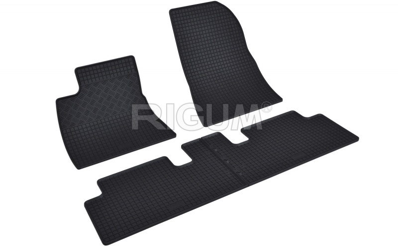 Rubber mats suitable for TESLA Model 3 2017-