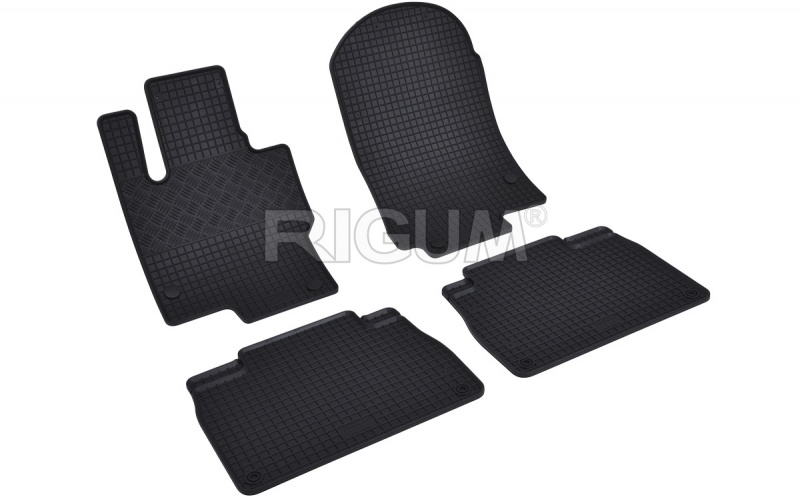 Rubber mats suitable for MERCEDES GLE 2019- 