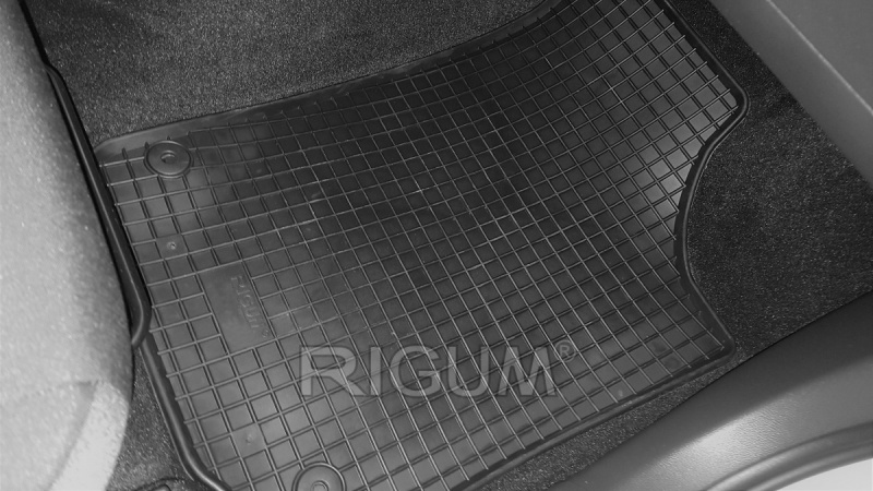 Резиновые коврики подходят для автомобилей ŠKODA Rapid 2012-