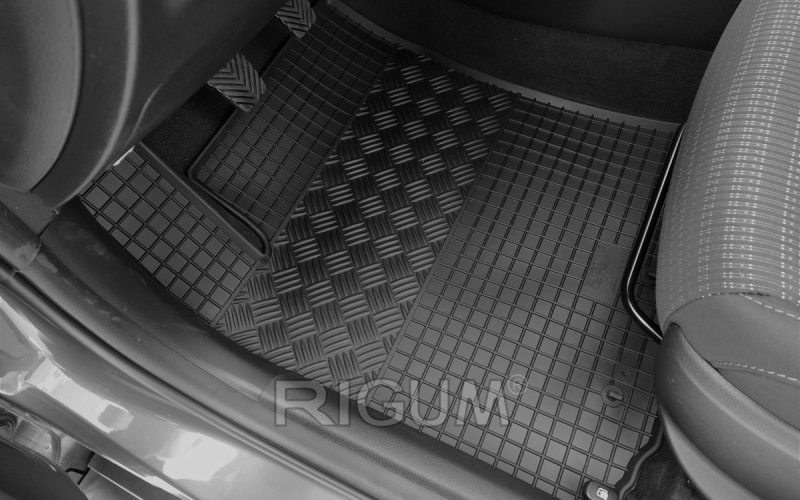 Rubber mats suitable for KIA Rio 2021-