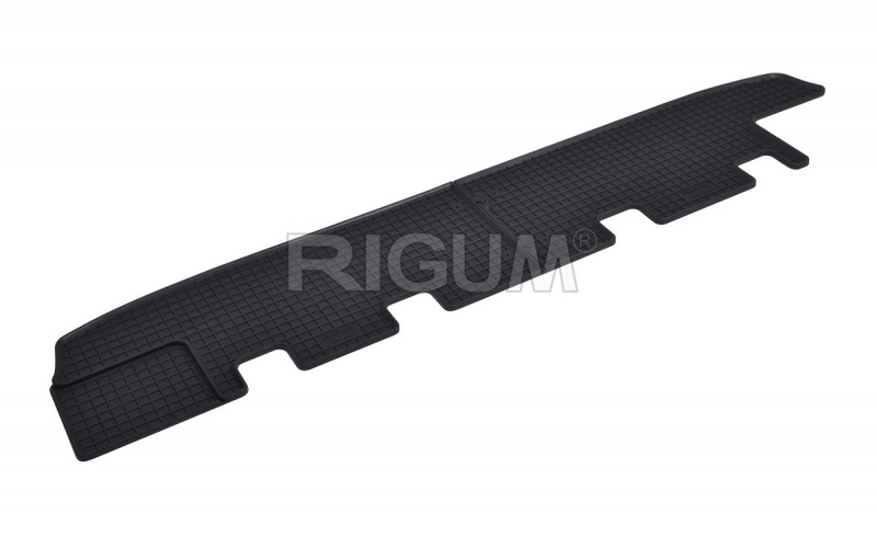 Rubber mats suitable for RENAULT Trafic 2014- 2.rd row 