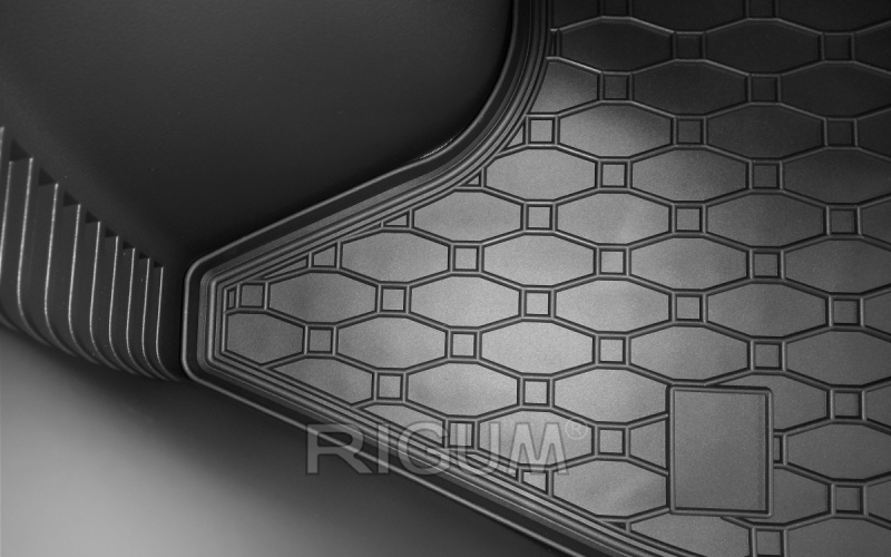 Rubber mats suitable for HYUNDAI Kona Electric 2021-