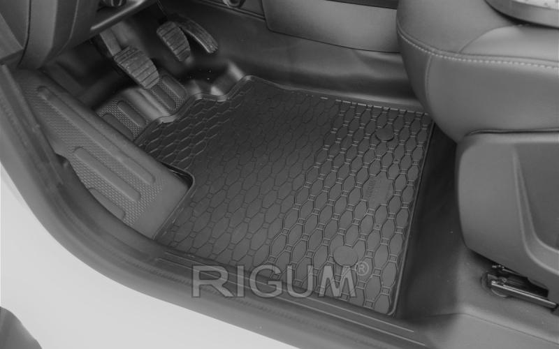 Резиновые коврики подходят для автомобилей RENAULT Express Van 2 сидений 2021-