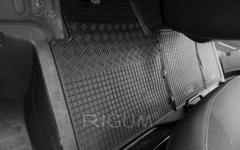 Rubber mats suitable for OPEL Movano 3m 2011-