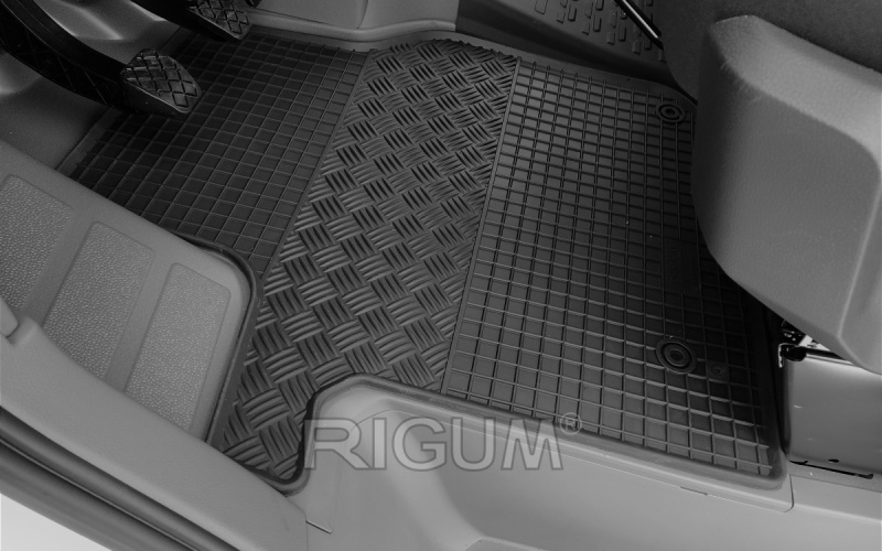 Rubber mats suitable for VW Crafter 3m 2017-