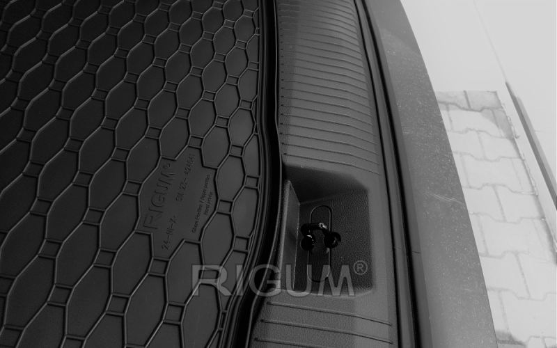 Rubber mats suitable for NISSAN X-Trail 5 míst MHEV 2023-