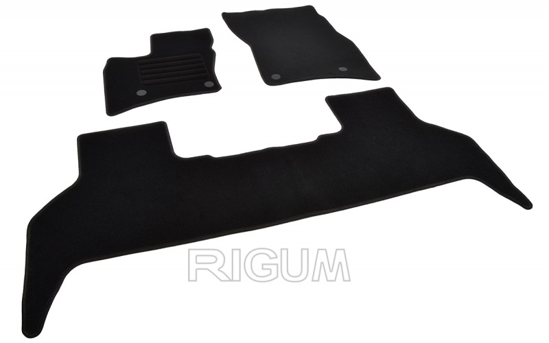 The textile carpets fit to Land Rover Defender 110 2020-