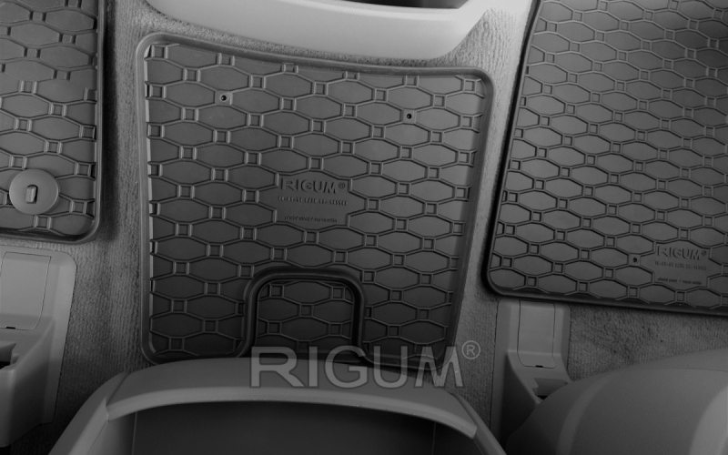 Резиновые коврики подходят для автомобилей HYUNDAI Staria 2/3 míst 2022-