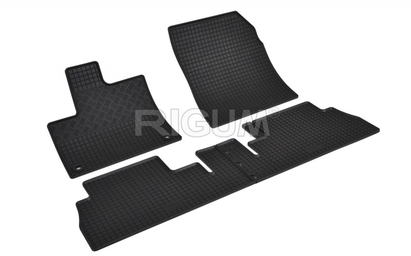Rubber mats suitable for FIAT Doblo 5m 2023-