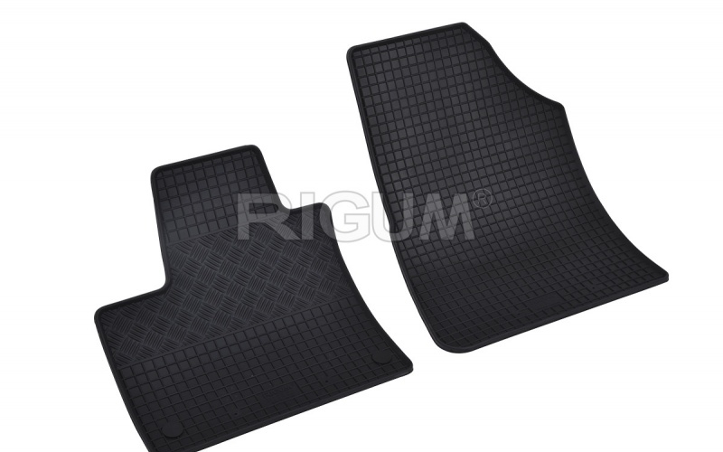 Rubber mats suitable for MERCEDES Citan 2m 2022-
