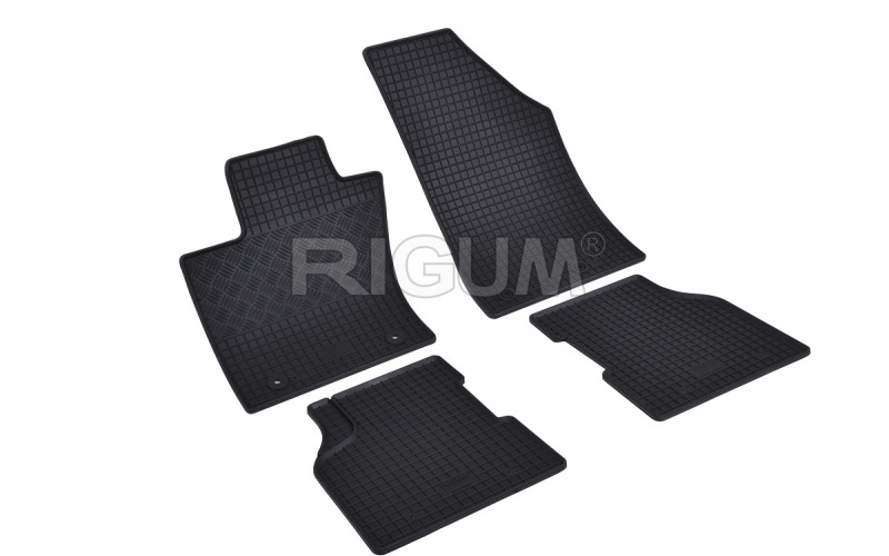 Rubber mats suitable for  JEEP Compass MHEV 2021-