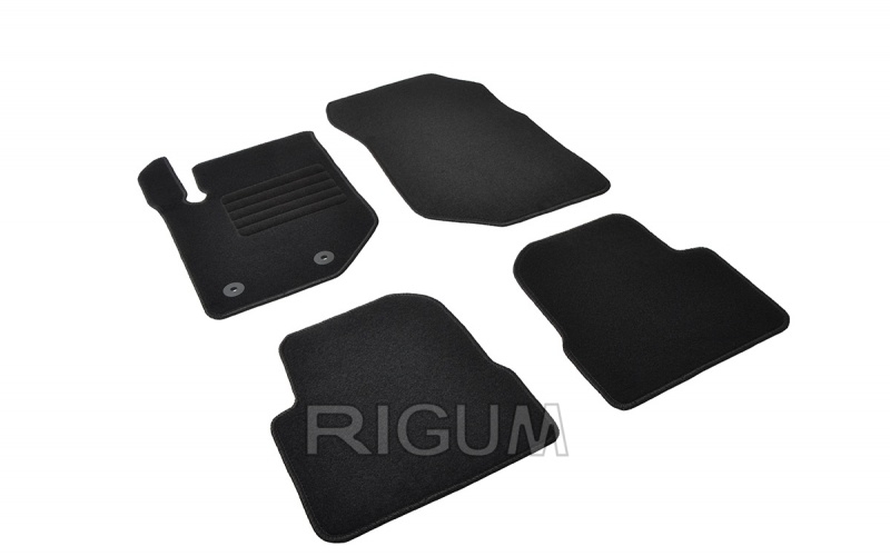 The textile carpets fit to JEEP Avenger 2023-
