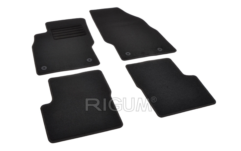 The textile carpets fit to Opel Corsa D 2006-2014