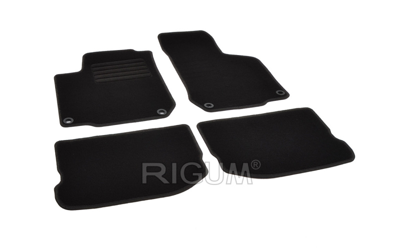 The textile carpets fit to VW Golf IV 1996-2003 