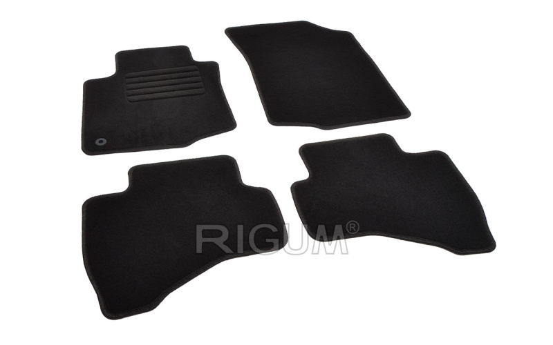 The textile carpets fit to Toyota Aygo 2005-2011
