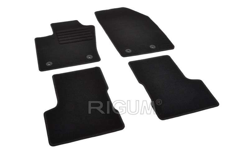 Textilfußmatten passend für  Fiat 500X 2015-
