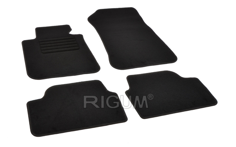 The textile carpets fit to BMW 1 Hatchback 2005-2012