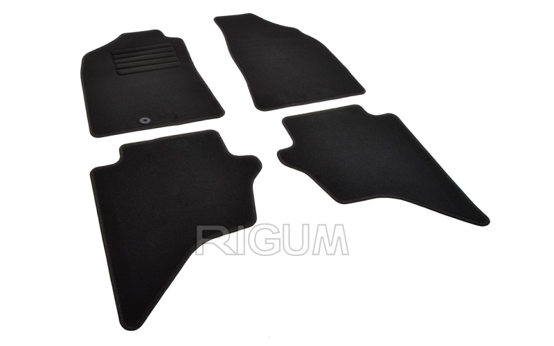 The textile carpets fit to Ford Ranger 2008-2012