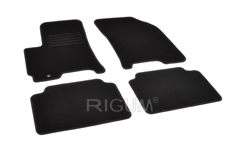 The textile carpets fit to Chevrolet Aveo 2004-2011