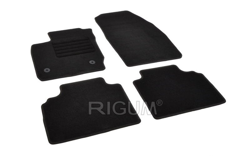 The textile carpets fit to Ford Transit Courier 2014- 5m