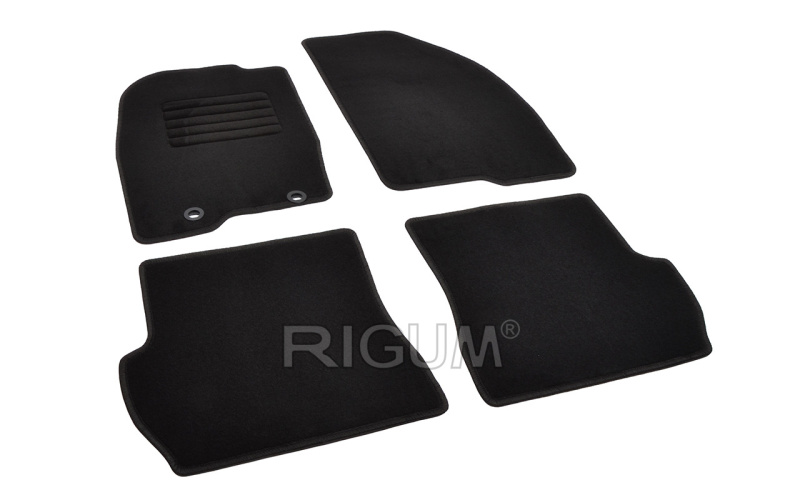 The textile carpets fit to Mazda 2 2002-2007
