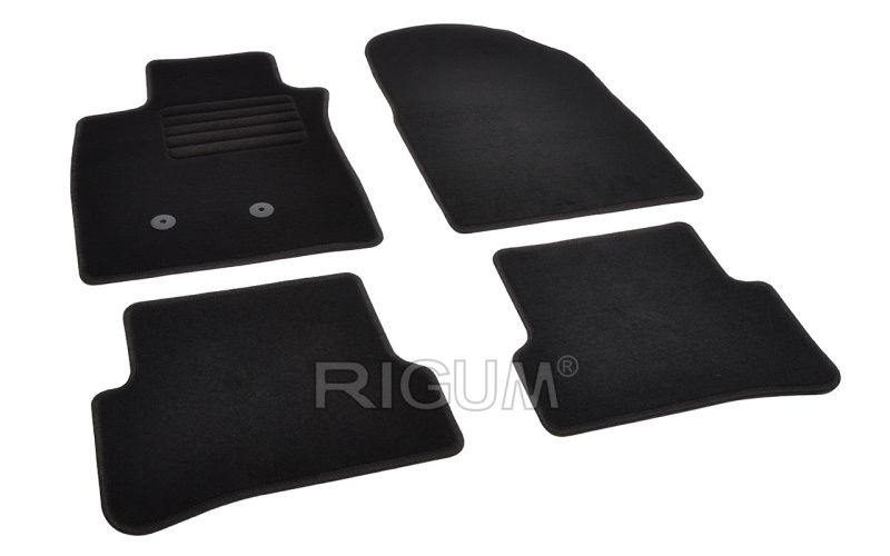 The textile carpets fit to Renault Clio III 2005-2013