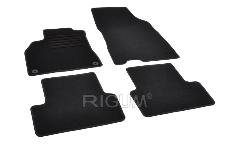 The textile carpets fit to Renault Fluence 2010-2015
