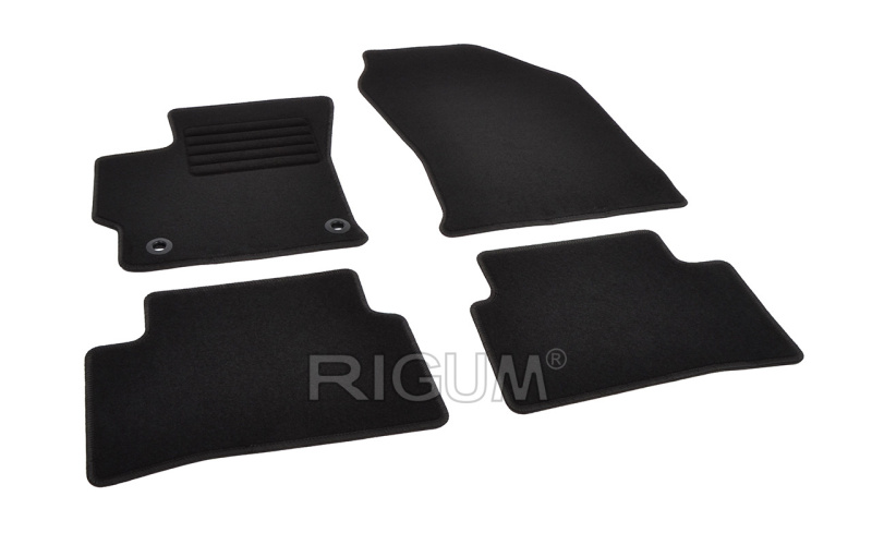 The textile carpets fit to Toyota Corolla E210 Hatchback 2019-