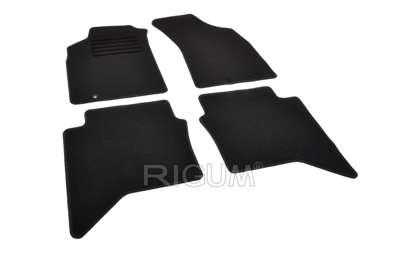 The textile carpets fit to Toyota Hilux 2005-2016 Single cup