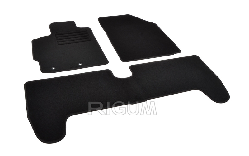 The textile carpets fit to Toyota Yaris 2006-2012