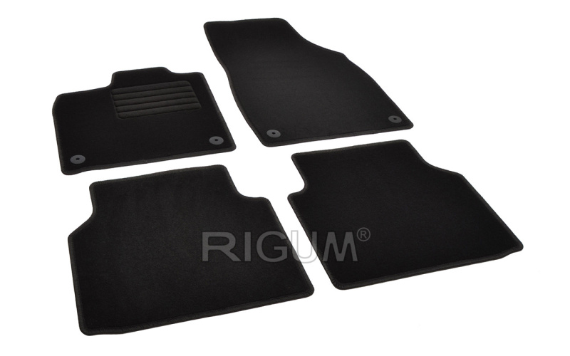 The textile carpets fit to VW ID. 4 2021-