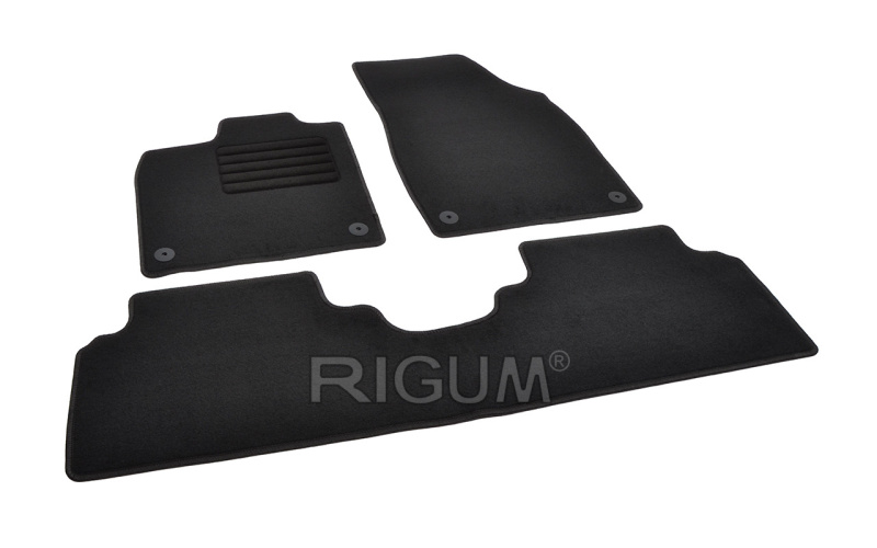 The textile carpets fit to VW ID. 3 2020-
