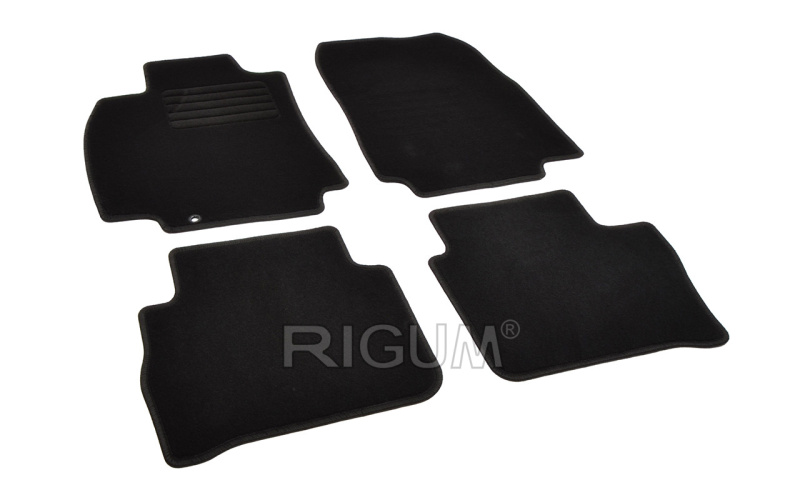 Textilfußmatten passend für  Nissan Tiida Hatchback/Sedan 2007-